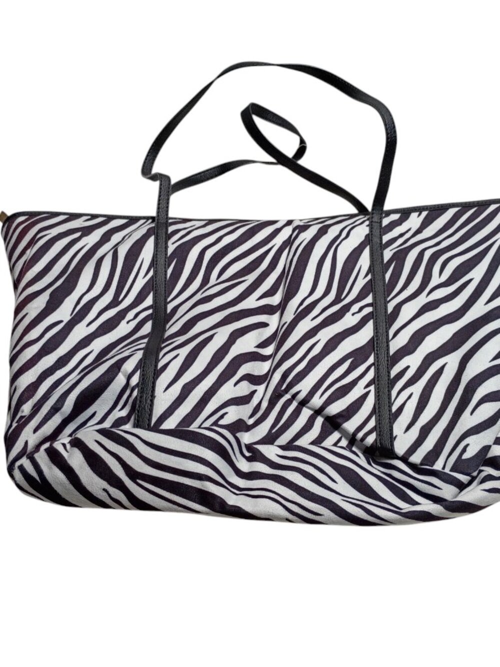 Très Jolie Large Open Shoulder Tote Bag measuring roughly 16.5" W x 11.5" H x 6"